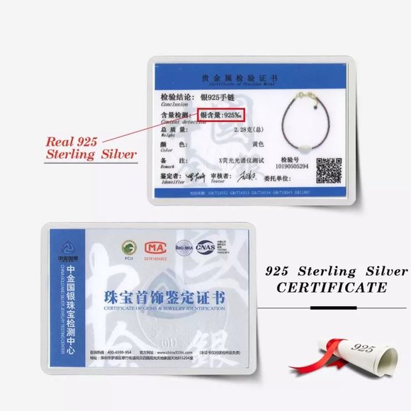 Stunning 925 Beads Bracelet Anklet - Picture 6 of 10